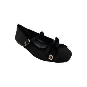 Sam & Libby Women's Flora Ballet Flat Black - Medium